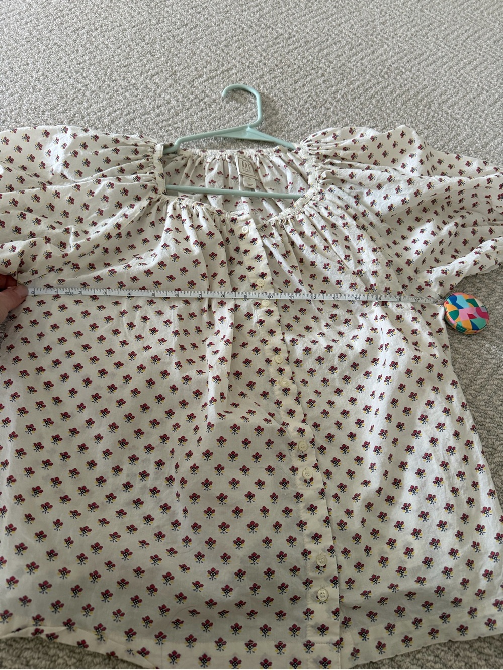 Gap x Doen floral blouse - Picture 5 of 6